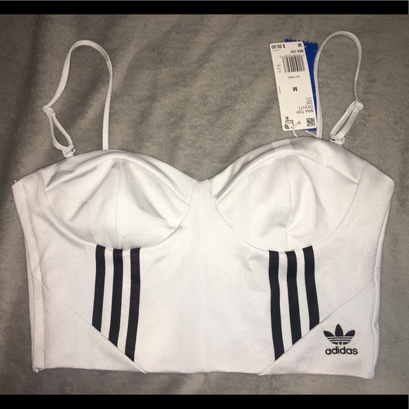 adidas bustier top